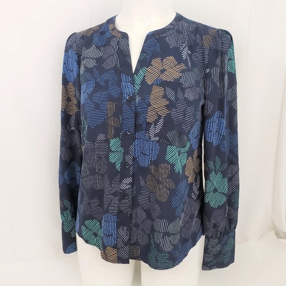 a new day Tops - 3/$20!!~ A New Day floral print blouse M